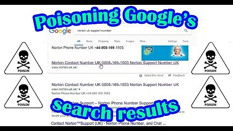 Envenenando los resultados de búsqueda de Google