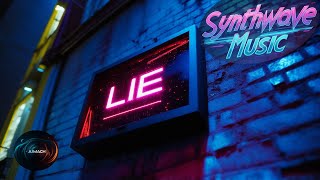 Lies Written In Led Atmospheric Synthwave, Dystopian Music, Ai Tune