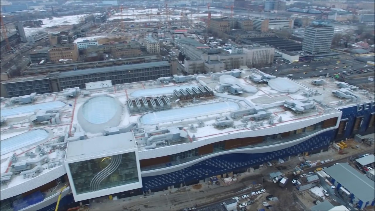 Moskova Riviera'nın Gökyüzünden Hikayesi - История московской «Ривьеры» с высоты (4K Drone)