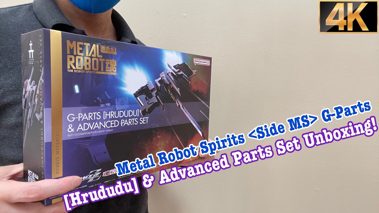 4K UNBOXING] Metal Robot Spirits “Side MS” G-Parts [Hrududu