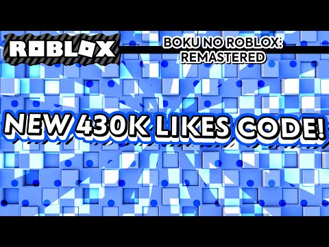 New 430k Likes Code Boku No Roblox Remastered Roblox Youtube - audio visualizer roblox backgrounds boku no roblox codes