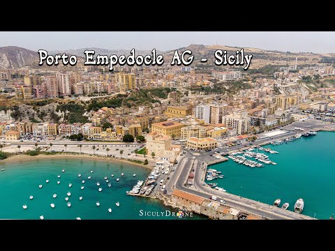 Porto Empedocle (VIGATA) AG - Sicily - Video Travel - Siculydrone