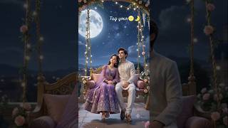 🌙When the moon hides behind the clouds, love still finds its light. ✨ #shorts #romance #trending