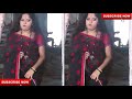 Mallu serial actress amrutha hot black saree show