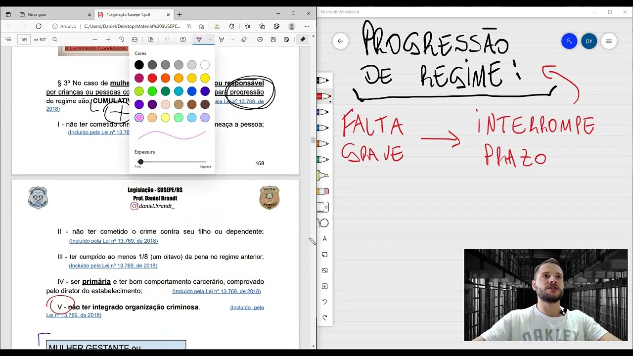 6.3- LEP - PERMISSÃO DE SAÍDA e SAÍDA TEMPORÁRIA - Legislação SUSEPE/RS
