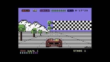 Arkanix Labs - Outrun PETSCII | C64 One-File Demo