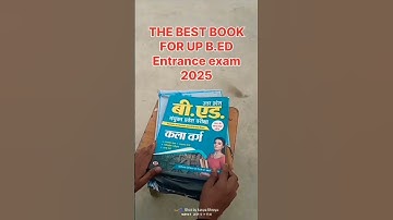 the best book for up b.ed entrance exam 2025.#shortsviral #b.ed #viralshort #popular #subscribe