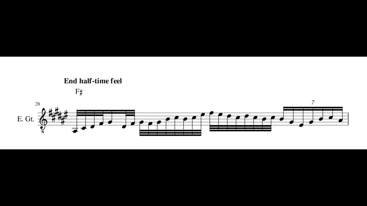 Shawn Lane - Gray Pianos Flying (Live) - Full Guitarsolo Transcription