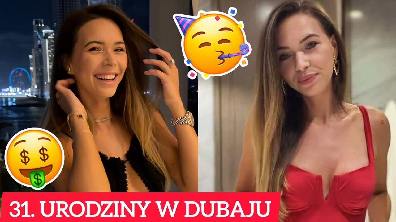 SANDRA KUBICKA CELEBRUJE URODZINY NA BOGATO W DUBAJU🥳🤑🎂