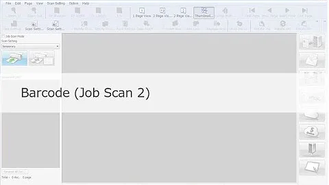 Panasonic "Image Capture Plus" Demo - Barcode (Job Scan 2)