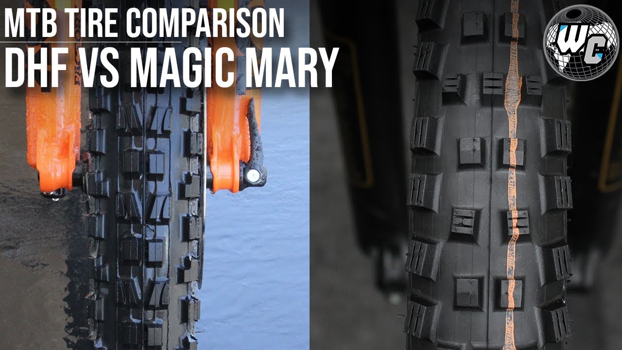 ⁣MTB Tires | Maxxis Minion DHF vs. Schwalbe Magic Mary - Which is Best?