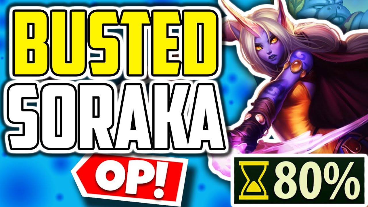 THIS IS WHY SORAKA IS GETTING A NERF (OP) - league of legends | urf | ultra rapid fire