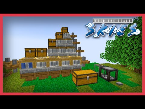 FTB Skies | Create Auto Sifting Setup! E02 | 1.19.2 Skyblock Modpack @ectorvynk