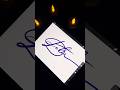 Dustin’s Signature ✍️✨#art#strangerthing#netflix#usa#show#english#dustin#america#pop#nameart#asmr#yt