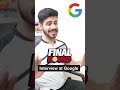 Final round at Google 😥