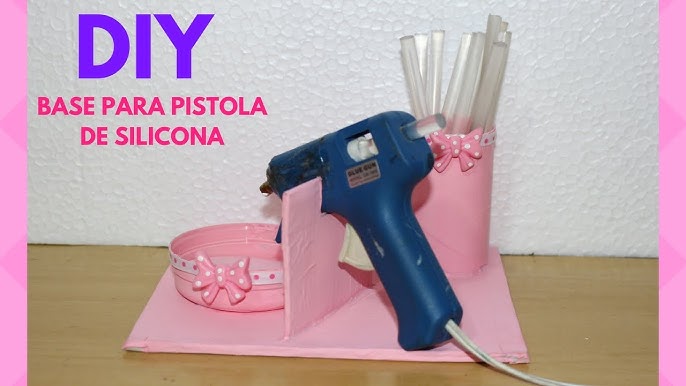 Reciclamos TUBOS DE CARTON - UMBOXING mi nueva pistola de silicona 