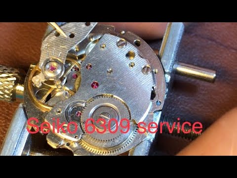 Seiko 6309 service part 2 - YouTube