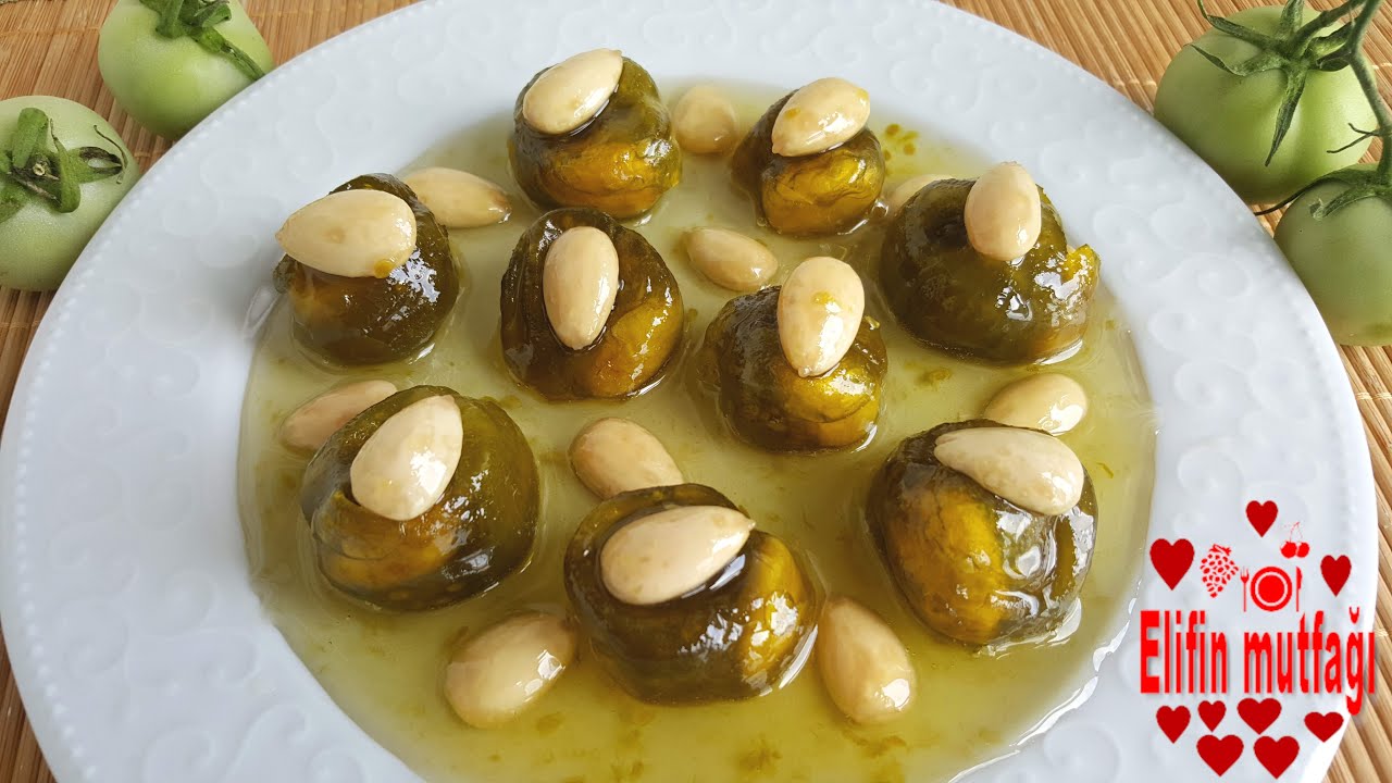 Рецепт зеленого томатного варенья