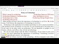 مقال عن التكنولوجيا Technology للطلاب الثانوية 