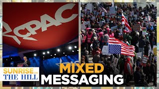 Full CPAC, 'No Kings' rallies highlight divide in American political climate over Iran, Trump | Sunrise Update