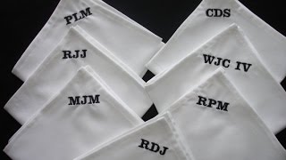 DIY How to Make a Personalized Pocket Square