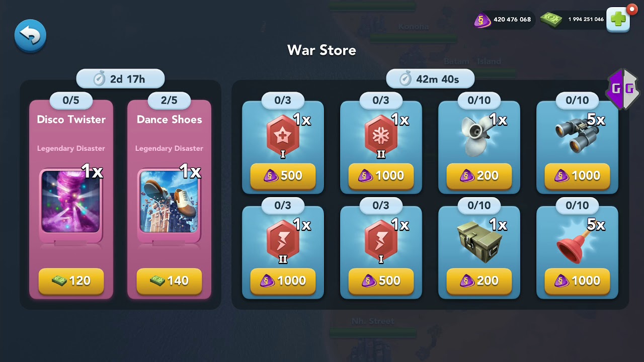 SimCity Built It Disaster War Cards Hack 2020 Game Guardian YouTube