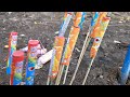 Lighting Firework Bottle Rockets in the Woods! (Fireworks After the 4th of July)