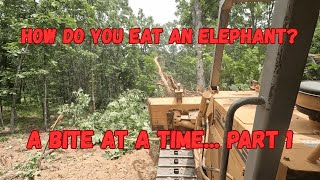 Is a 75 HP Case 550G Dozer enough??? Clearing solid timber for Pasture!
