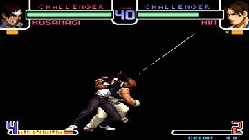 [TAS] Kusanagi VS Kim (Kof 2002 Mp2)
