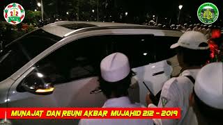 Ust. Maman Suryadi (Panglima LPI) memimpin langsung pengawalan Ulama dalam Reuni Akbar Mujahid 212