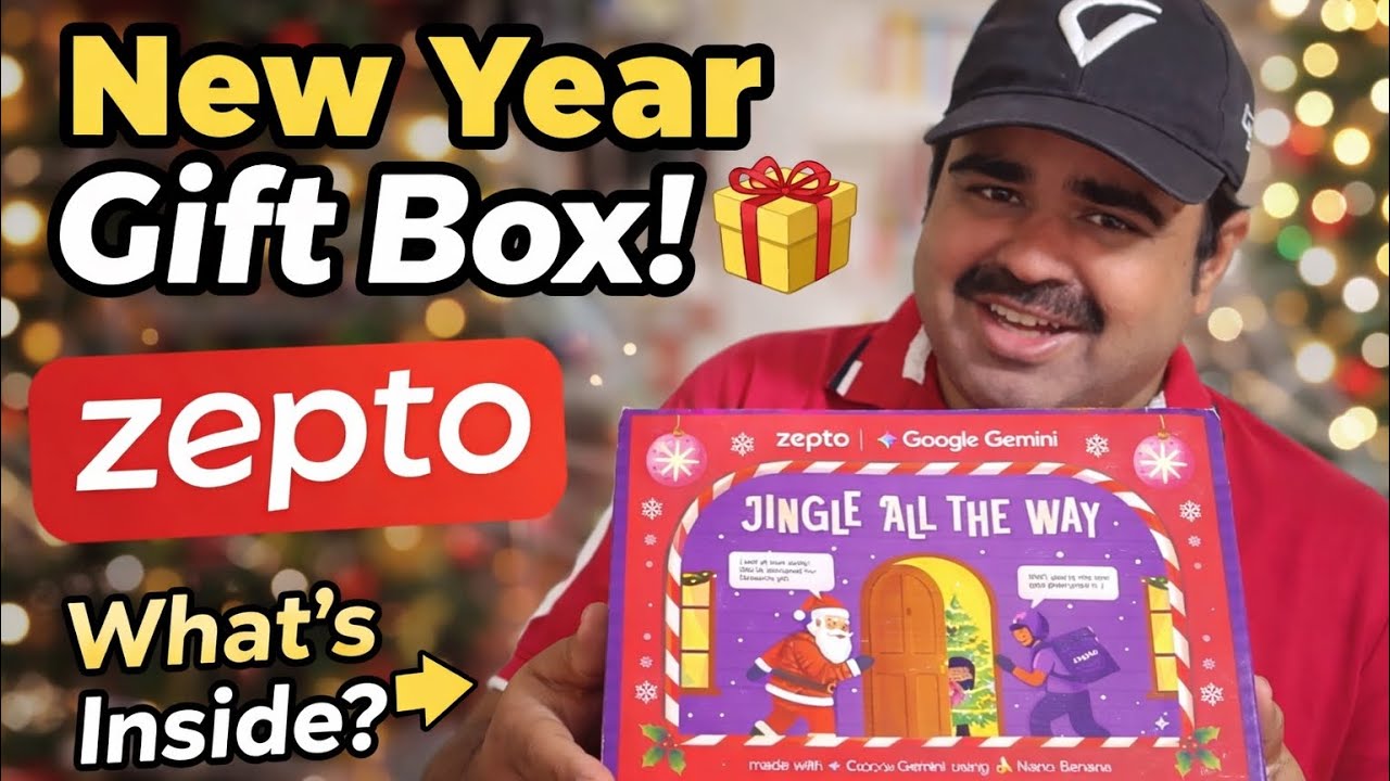 Zepto New Year Gift Box Unboxing 🎉 | Worth It or Not? | Zepto