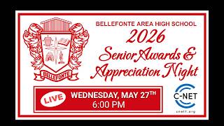 Bellefonte Area High School 2026 Senior Awards Night | C-NET Live Stream
