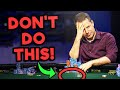 3 big mistakes to avoid in 12 live cash games