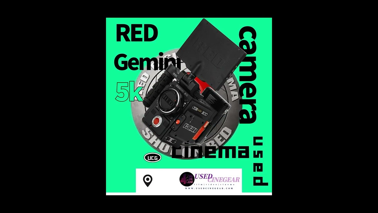 𝐔𝐬𝐞𝐝 𝐑𝐄𝐃 𝐃𝐢𝐠𝐢𝐭𝐚𝐥 𝐃𝐒𝐌𝐂𝟐 𝐂𝐢𝐧𝐞𝐦𝐚 𝐂𝐚𝐦𝐞𝐫𝐚 𝐊𝐢𝐭 𝐆𝐞𝐦𝐢𝐧𝐢 𝟓𝐊 for SALE
