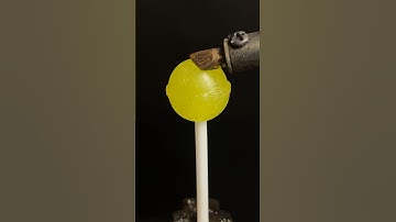 Chupa chups vs Burner MACRO ASMR #asmr #macro #macroobjectsatisfying