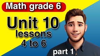 10 - Math grade(6) 2024 | unit 10 lessons 4 to 6 [ Conversion Factor ] part 1