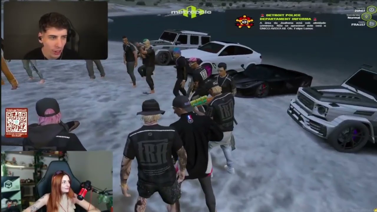 tsuuki reagindo ao biro querendo que o connor de PD nela kkkkk