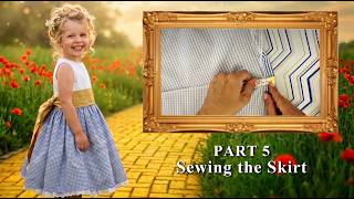 Sew Skirt & Lining | Flower Girl Dress Tutorial