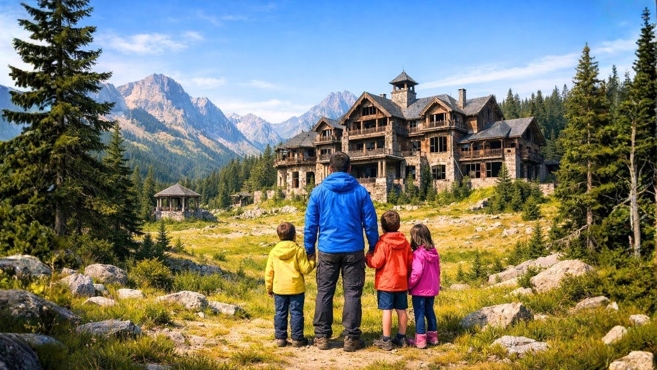 After Losing His Wife, a Widowed Father Took Over a Deserted Mountain Estate Worth $295 Million