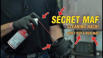 How to Clean a Mass Air Flow (MAF) Sensor - Secret DIY Hack Mechanics Don