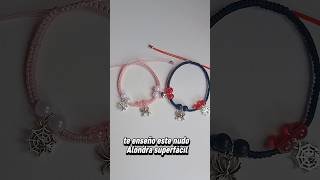 👉 Este nudo hace ver tus pulseras más bonitas 👀❤️ Spiderman