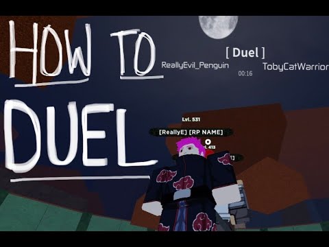 Shinobi Life 2- How to Duel! 