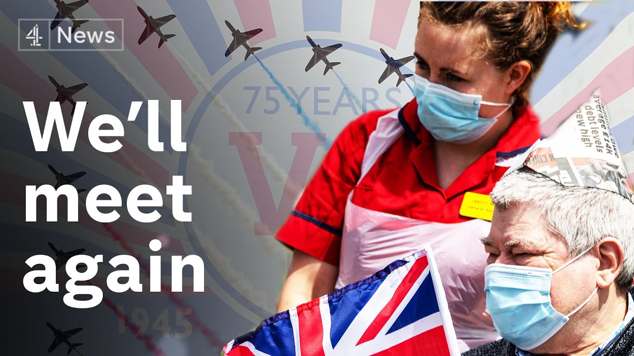 VE Day celebrated in coronavirus lockdown