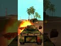 😱 Stole the Rhino Tank & Escaped! GTA Vice City #shorts