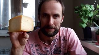Мы сыроеды! Пробуем сыр Гауда, Манчего 🧀 созревание 4 месяца Мы сыроеды! Пробуем сыр Гауда, Манчего 🧀 созревание 4 месяца