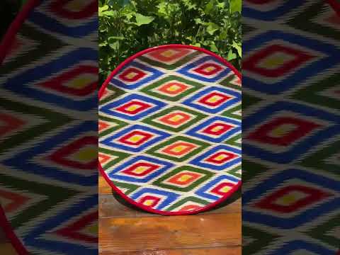 Ляган діаметр 42 см, велика керамічна тарілка ручної роботи, видео 2