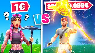 FILLE vs GARCON Pioche CHALLENGE sur FORTNITE