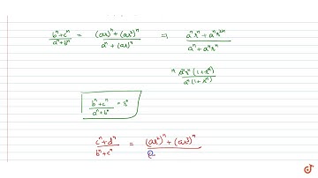 If a, b, c, d are in G.P., prove that `(a^n+b^n),(b^n+c^n),(c^n+a^n)` are in G.P....