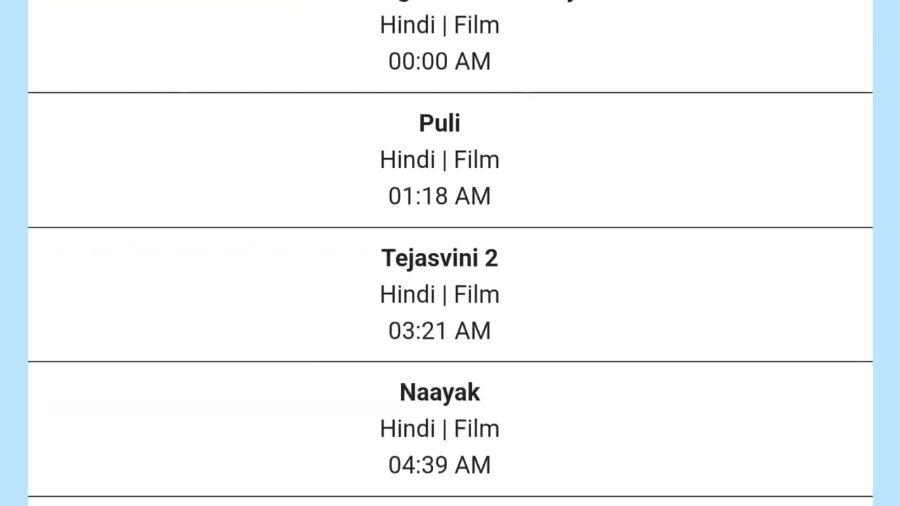 DD Free Dish Hindi Movie Schedule 14 February 2026 | DD Free Dish New Update 14 February 2026