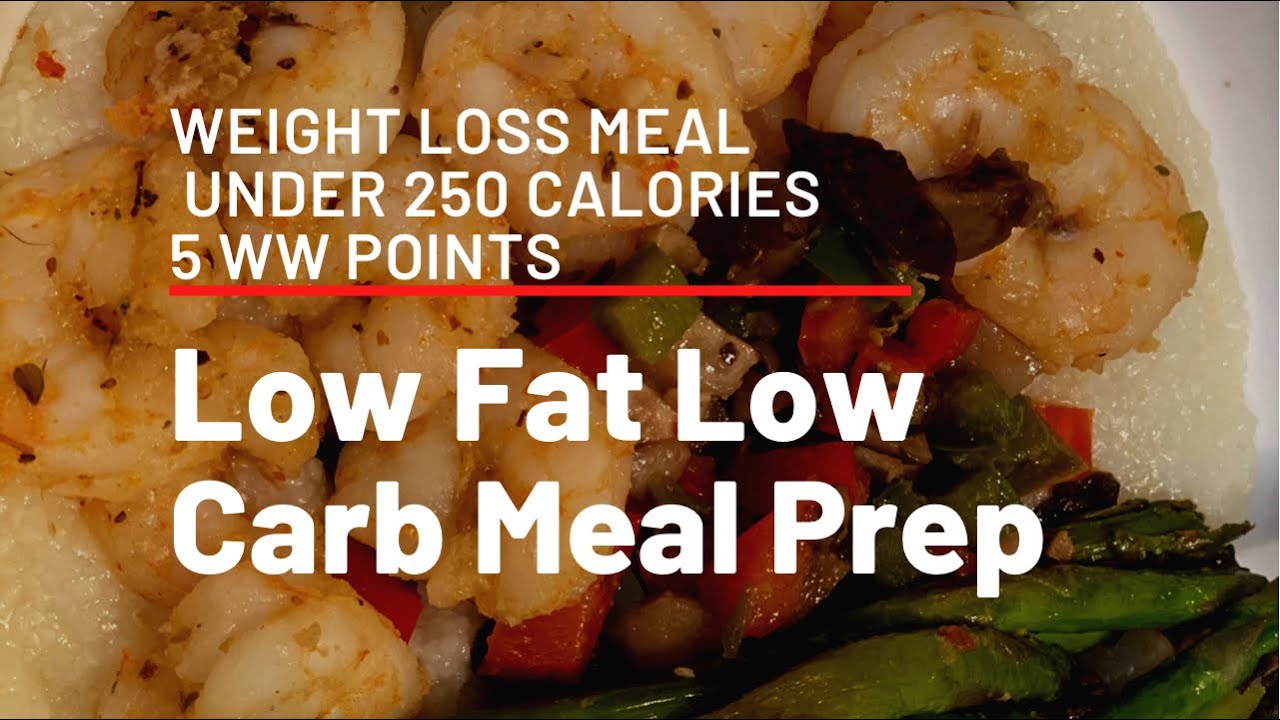 Low Fat Low Carb Meal ONLY 5 Weight Watchers Points!! Under 250